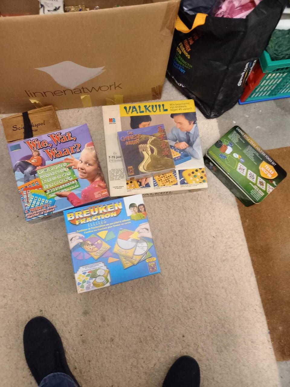 Diverse spelletjes te koop