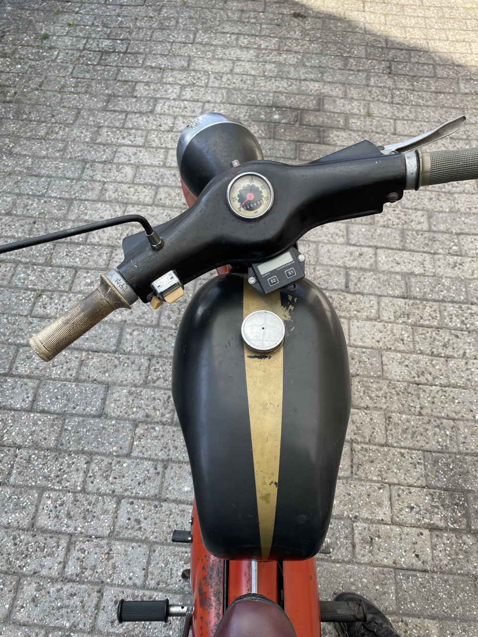 Kreidler met eitank 1958