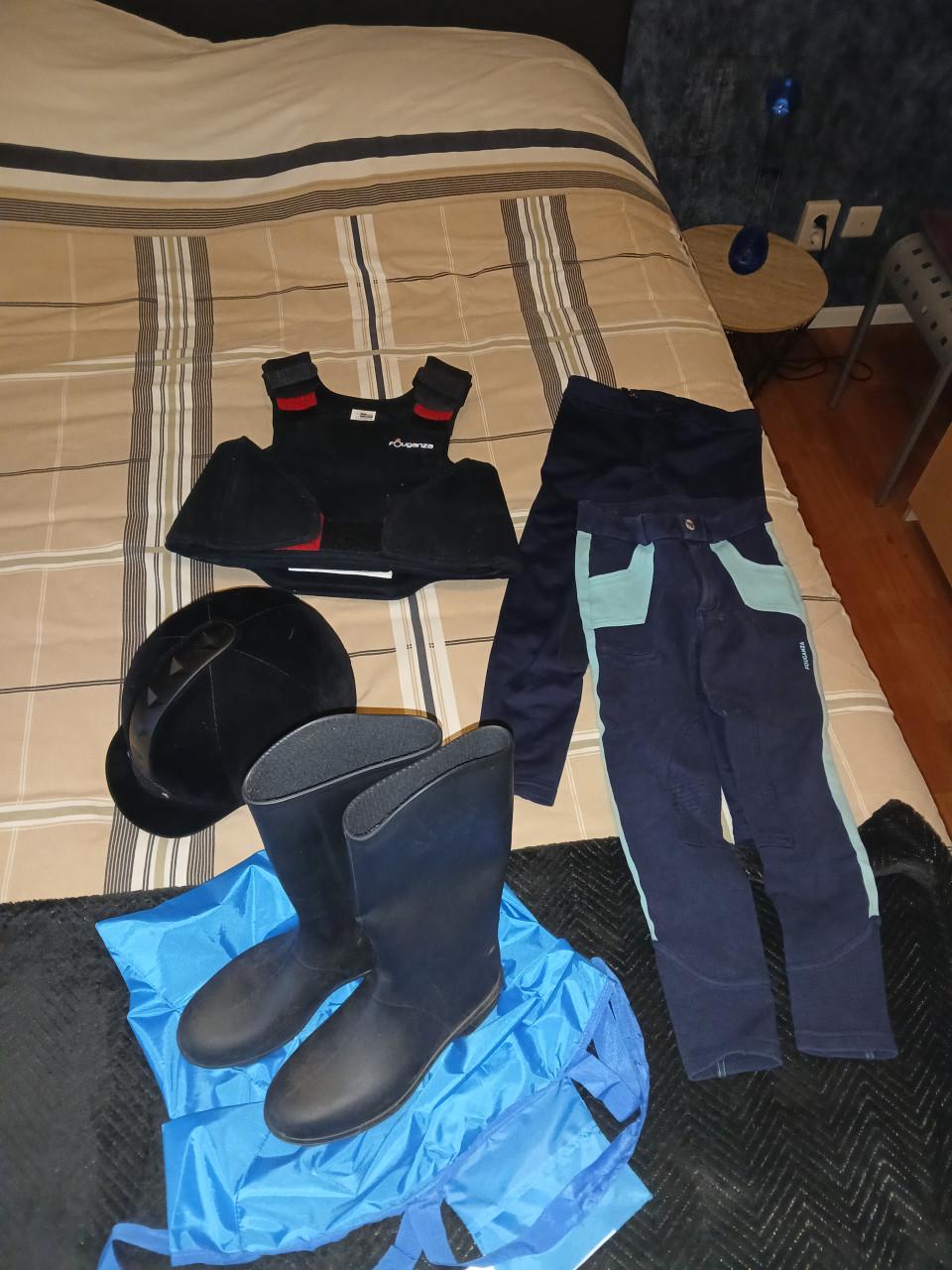 Paardrijspullen voor 6 a 7 jarige