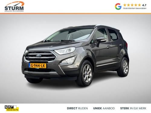Ford Ecosport 1.0 ecoboost titanium nl-auto, trekhaak afneembaar + veel opt