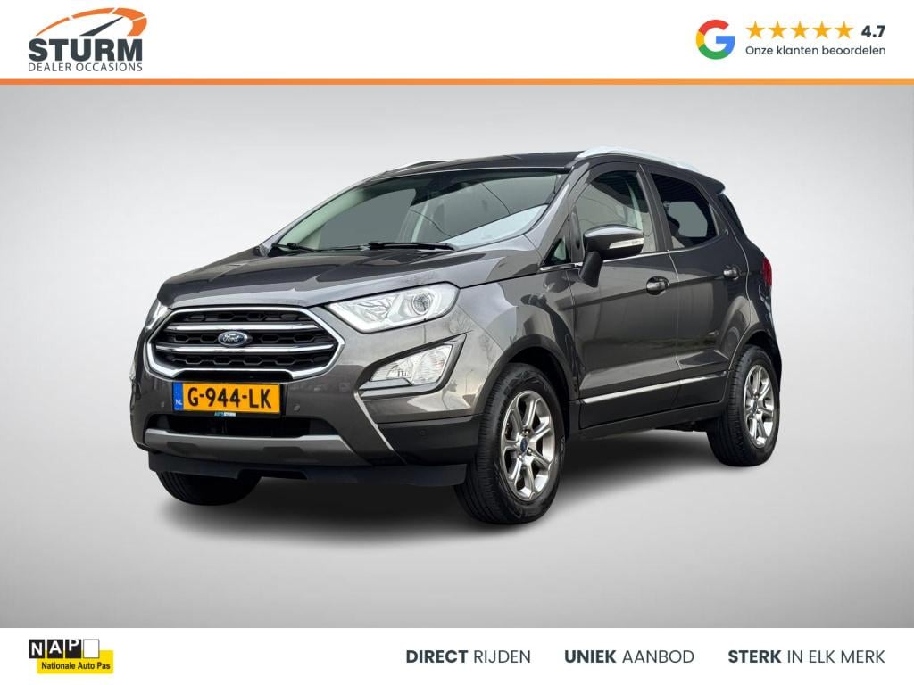 Ford Ecosport 1.0 ecoboost titanium nl-auto, trekhaak afneembaar + veel opt