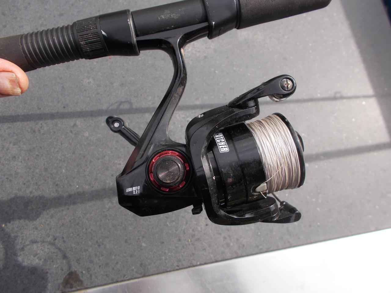 Spinhengel /zeebaars hengel met POWER CATCHJER 3000 molen