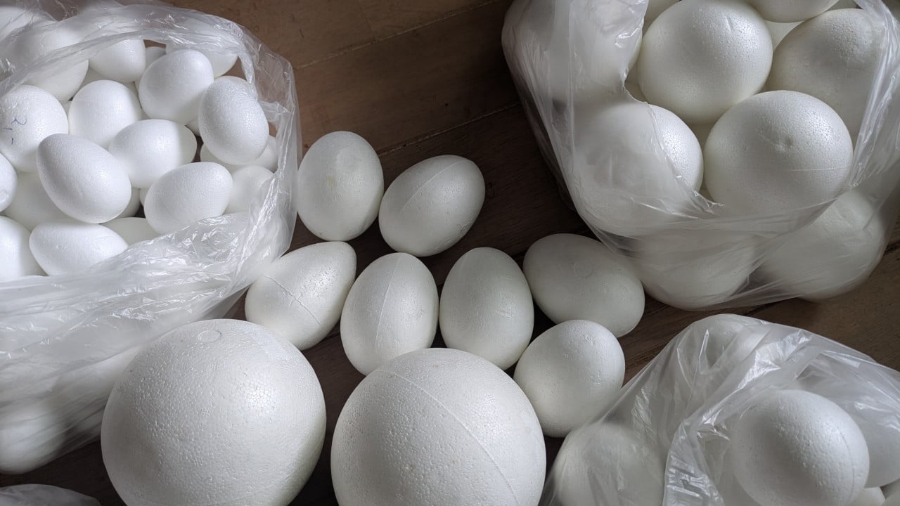Piepschuim ballen (Styropor)