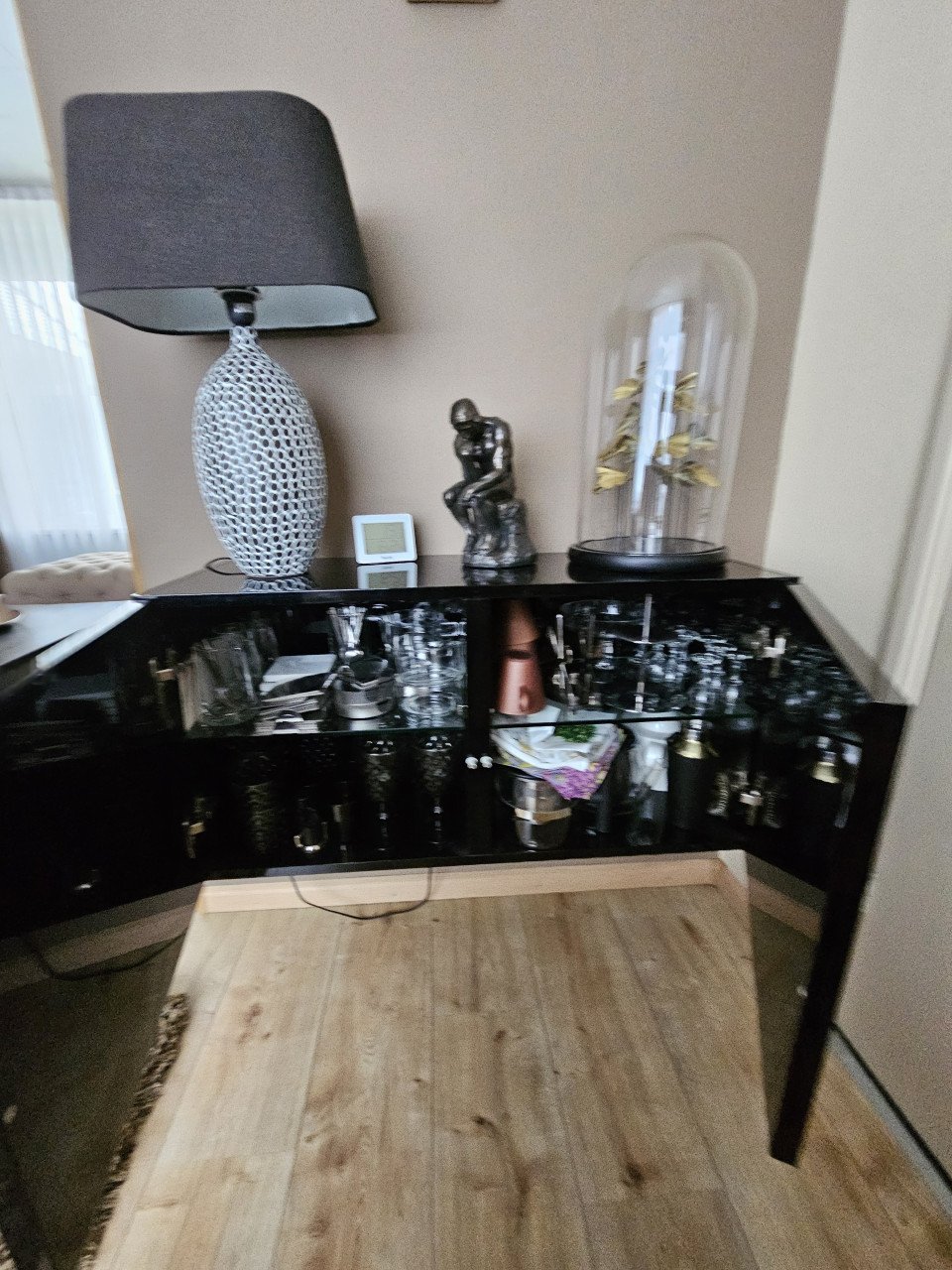 4 hoogglans lakkasten tv meubel