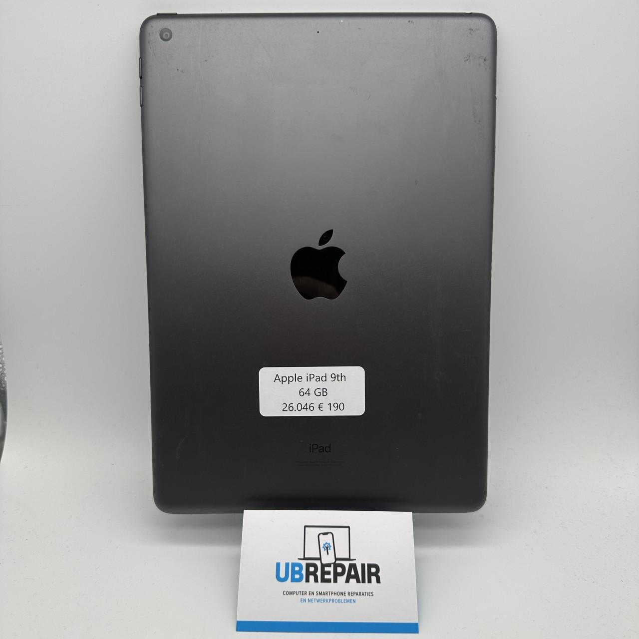 Apple iPad 9th 64GB zwart