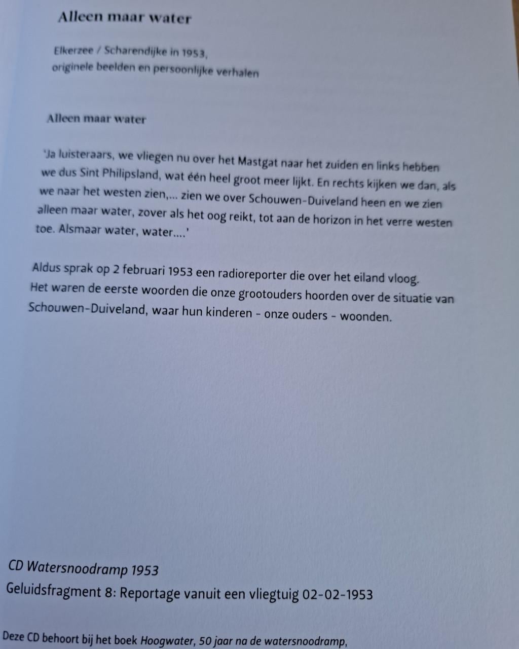 Alleen maar water, Elkerzee/Scharendijke in 1953, originele beelden ...