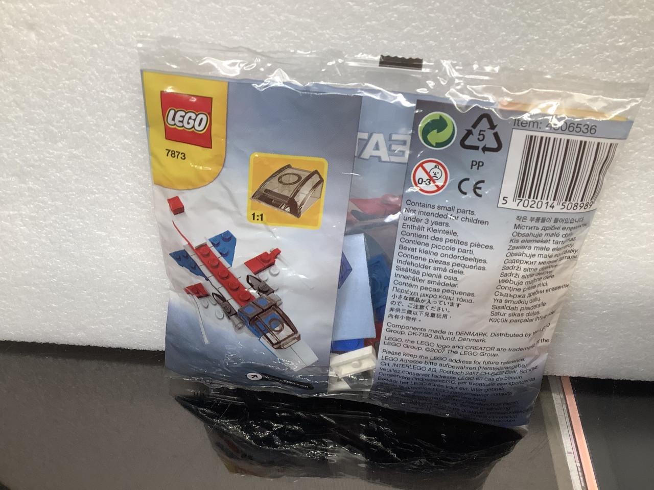 Lego Creator 7873 vliegtuig. Nieuw in zakje.