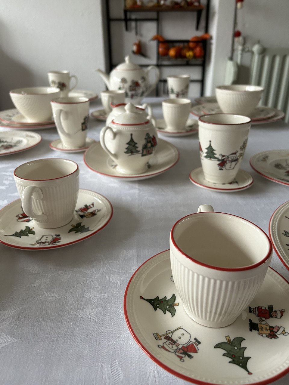 Wedgwood Windsor Christmas kerst servies.