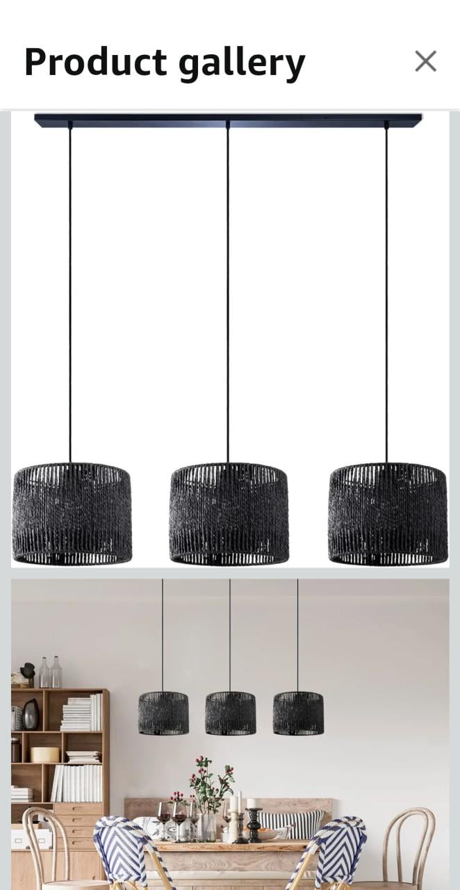 Hanglamp zwart paco home