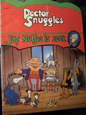 Boekje: Doctor Snuggles; Deel 1 Juf Netjes is zoek 1979