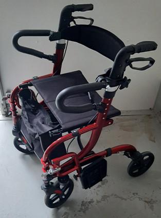 Rollator-rolstoel