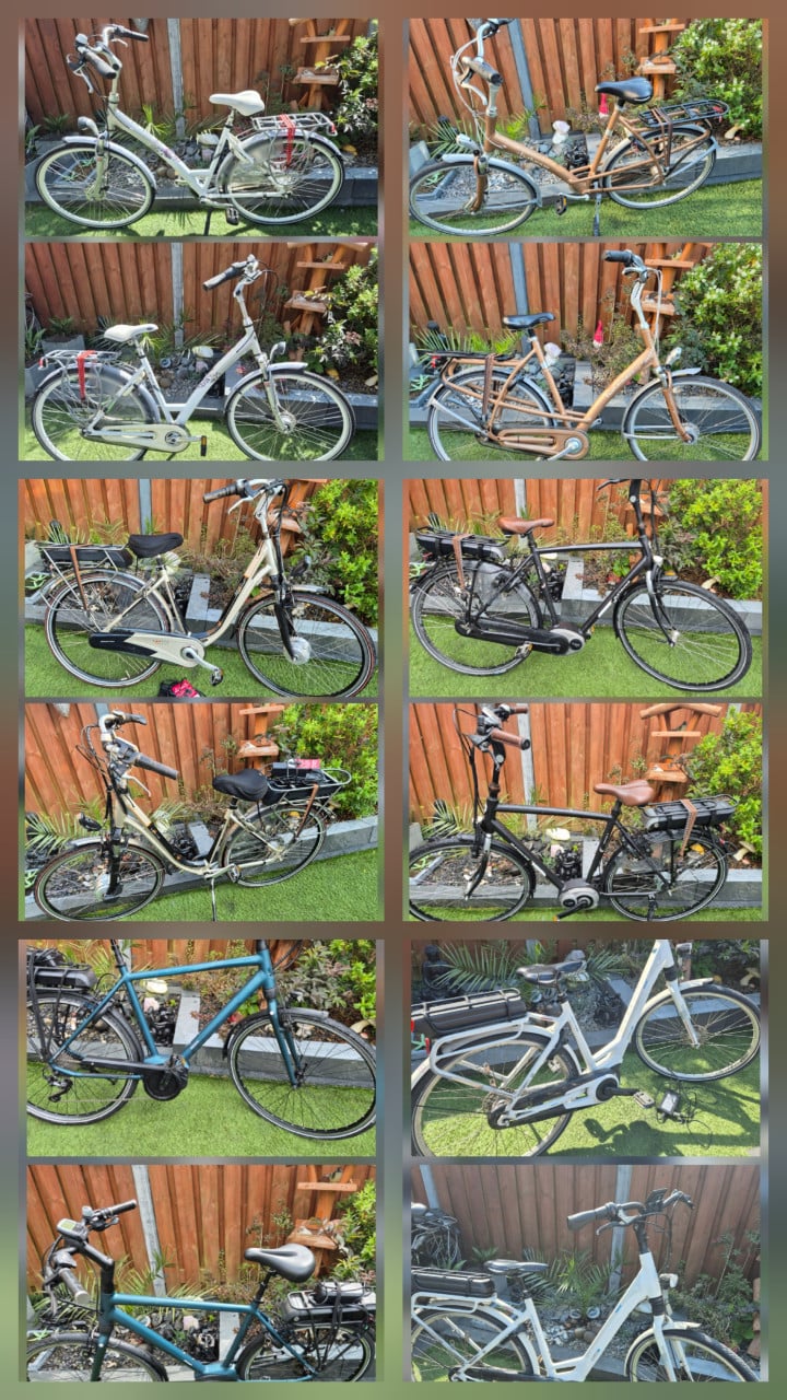 UITZOEKEN | Allerlei elektrische fietsen tussen de 350 en 750euro.