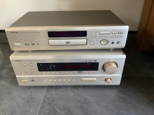 Denon AV Surround Receiver AVR-1802 + Denon DVD -1500