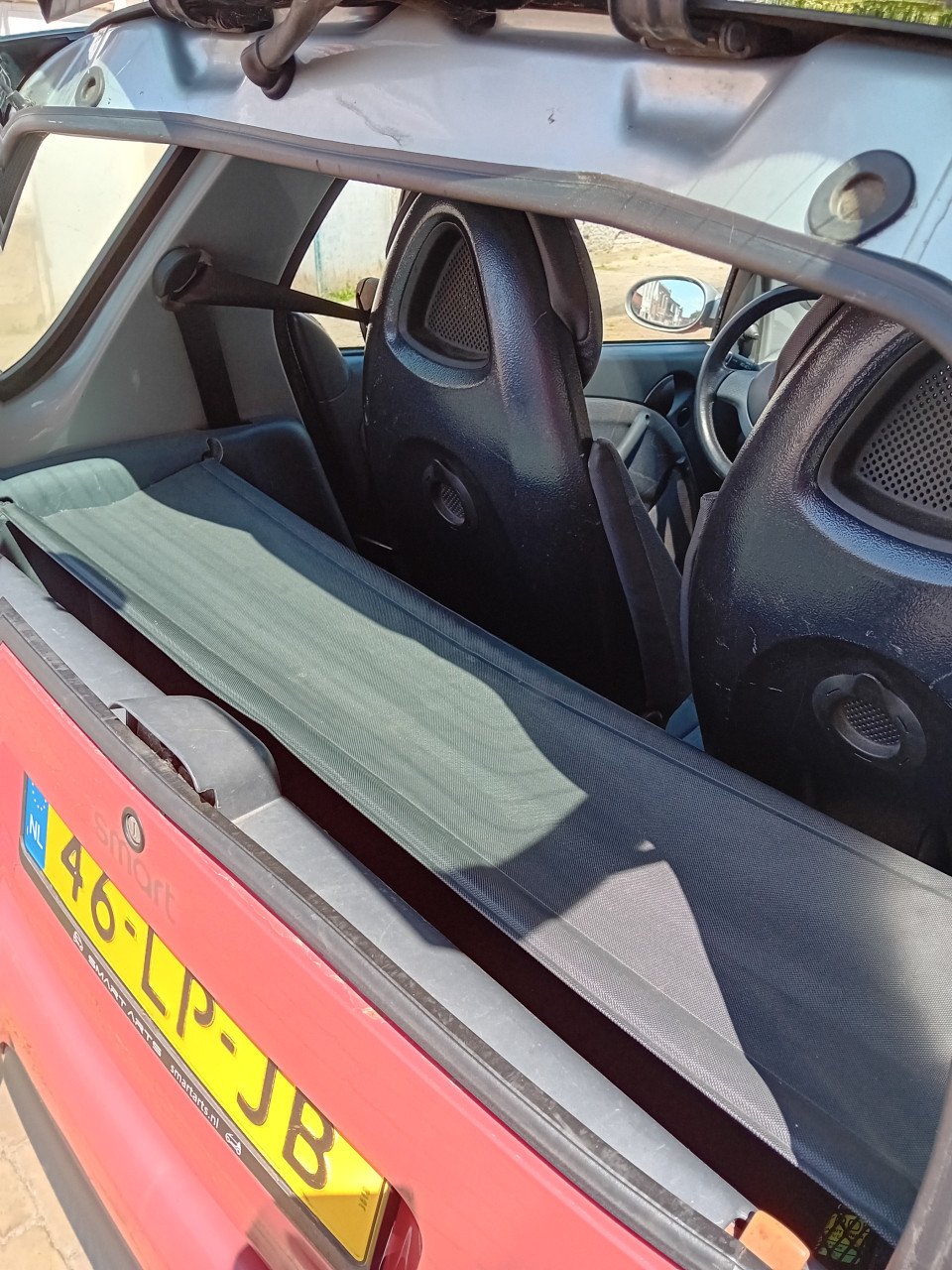 Smart 0.7 City Coupe 2003 rood met panorama dak