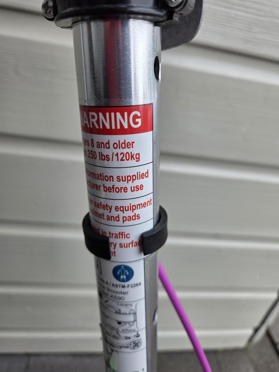 Space Scooter nieuwstaat