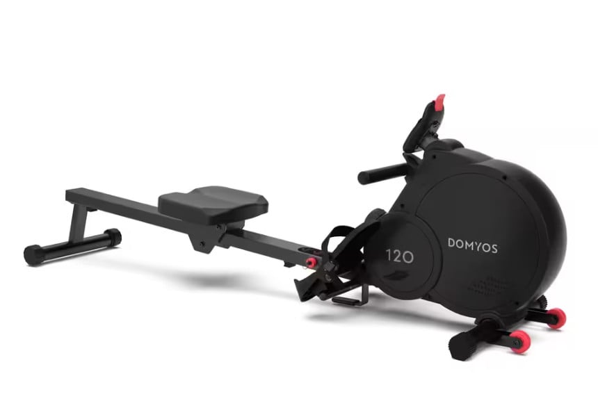 GERESERVEERD: DOMYOS Roeitrainer 120, opvouwbaar, vliegwiel van 4kg