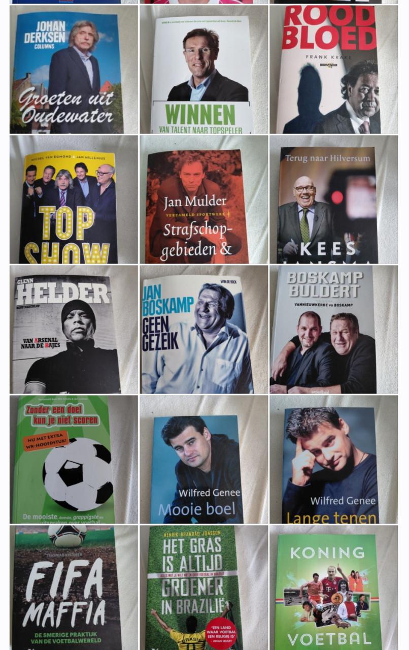Boeken / sport / autobiografieen etc