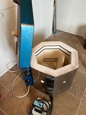 Keramiek- Porcelein Oven Cromartie, bovenlader met toebehoren