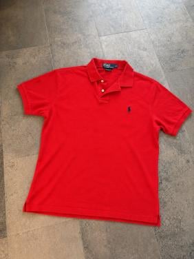 Ralph Lauren Polo Rood Heren XL – Custom Fit