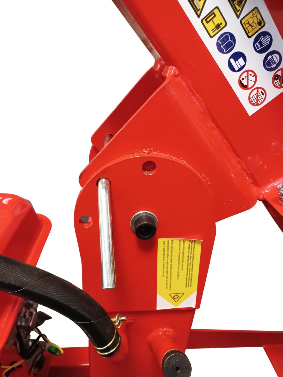 Houtklover, kloofmachine, houtkliever, kliefmachine 8TO staand of liggend