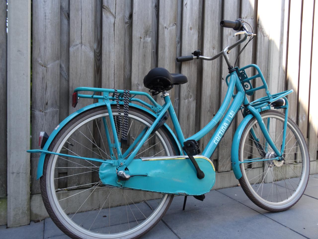 🚲 Cortina U4 Meisjesfiets 26” – Blauw | Luxe 💙