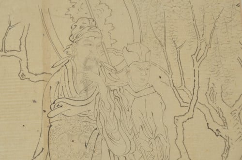 Mooie Chinese tekening ca. 1900 (2)
