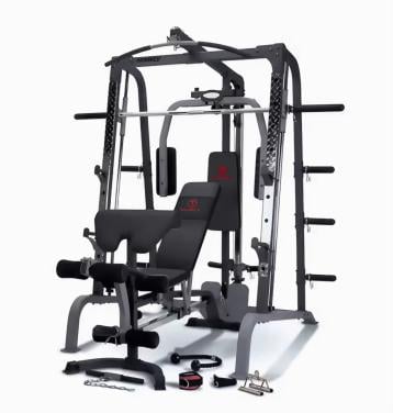 Marcy smithmachine, krachtstation