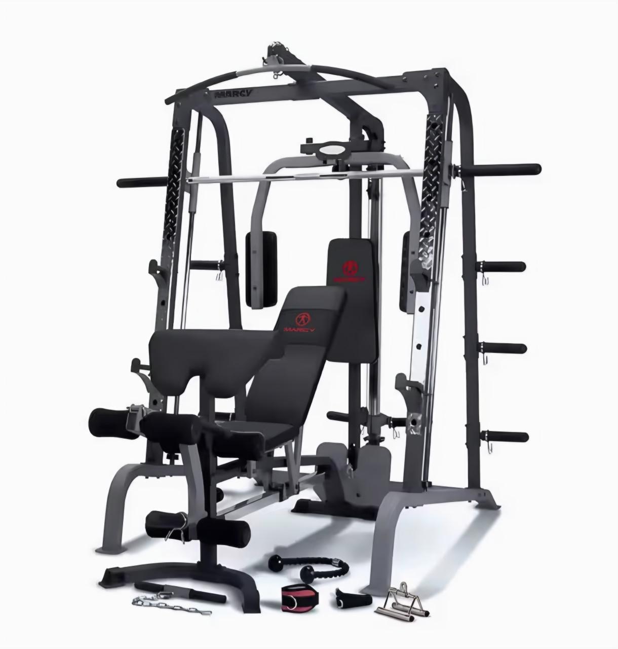 Marcy smithmachine, krachtstation