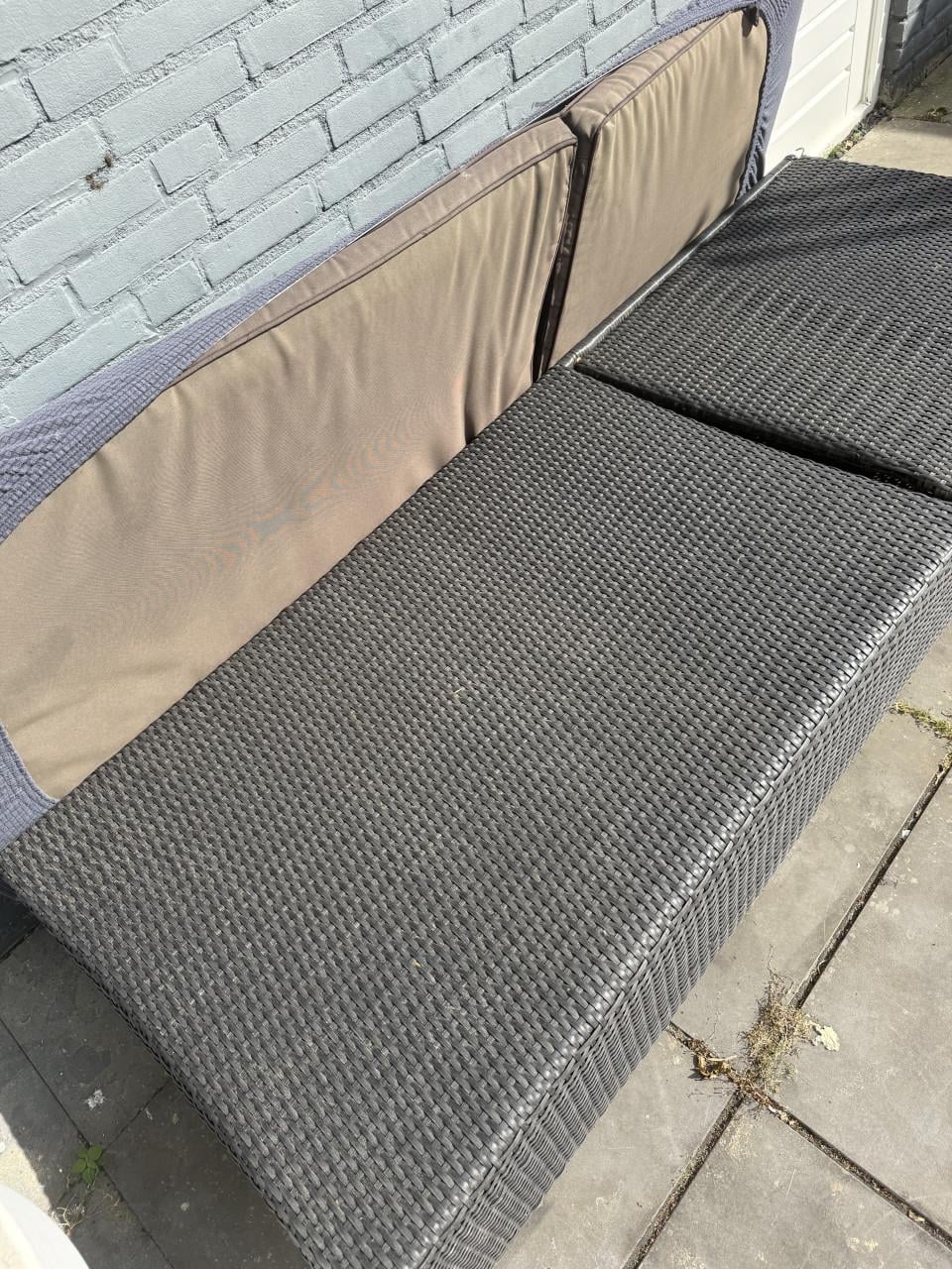 Gratis Rieten zonnebed