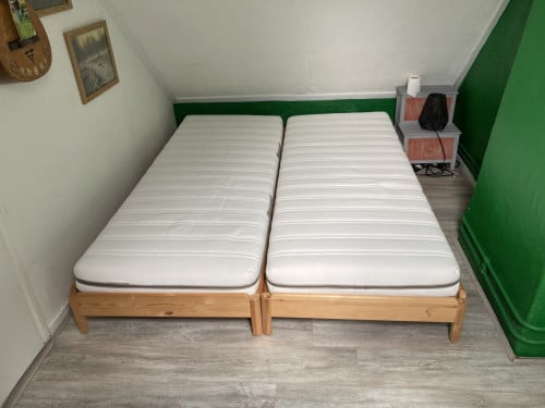 1 persoonsbed/2 persoonsbed