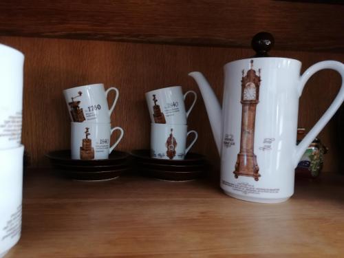 Mitterteich klokken koffieservies