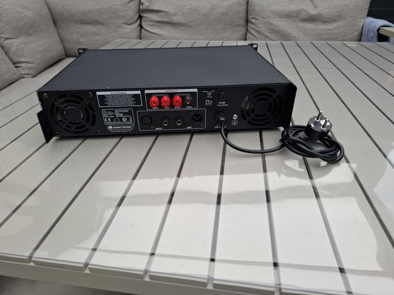 PAP-240 PA-versterker 100V