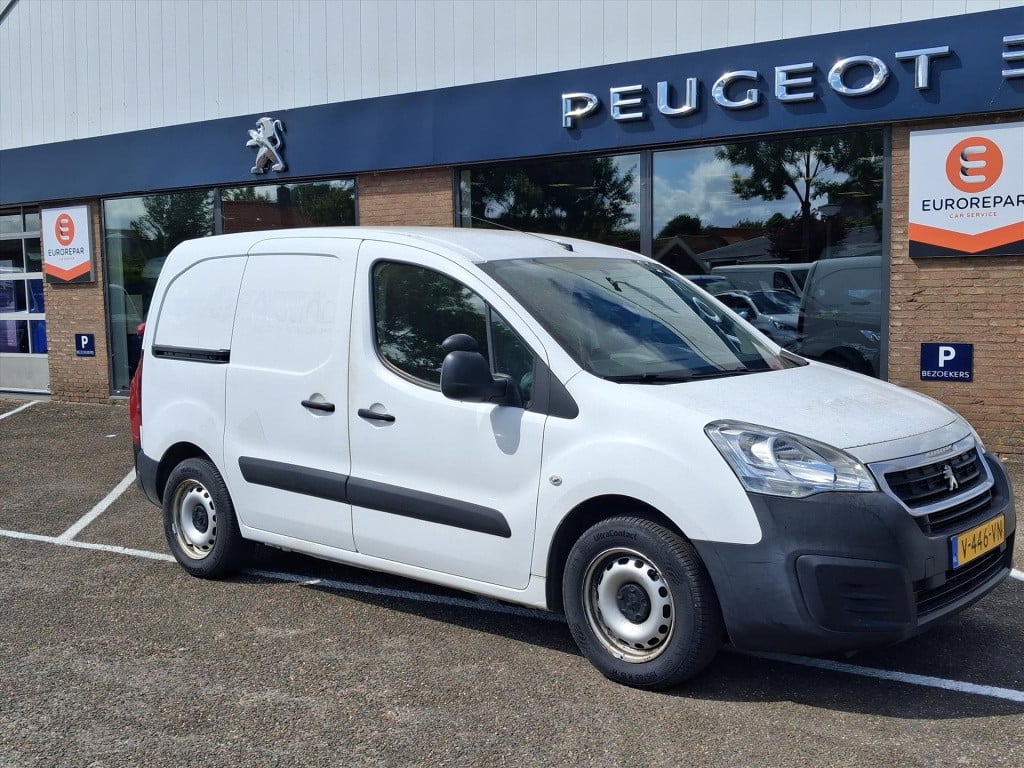 Peugeot Partner 1.5 bluehdi 100pk 650kg premium | airco, laadkasten, zijdeu