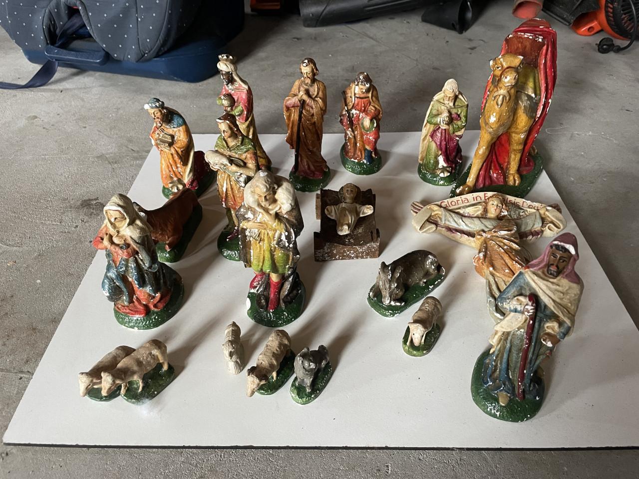 Kerstgroep voor kerststal