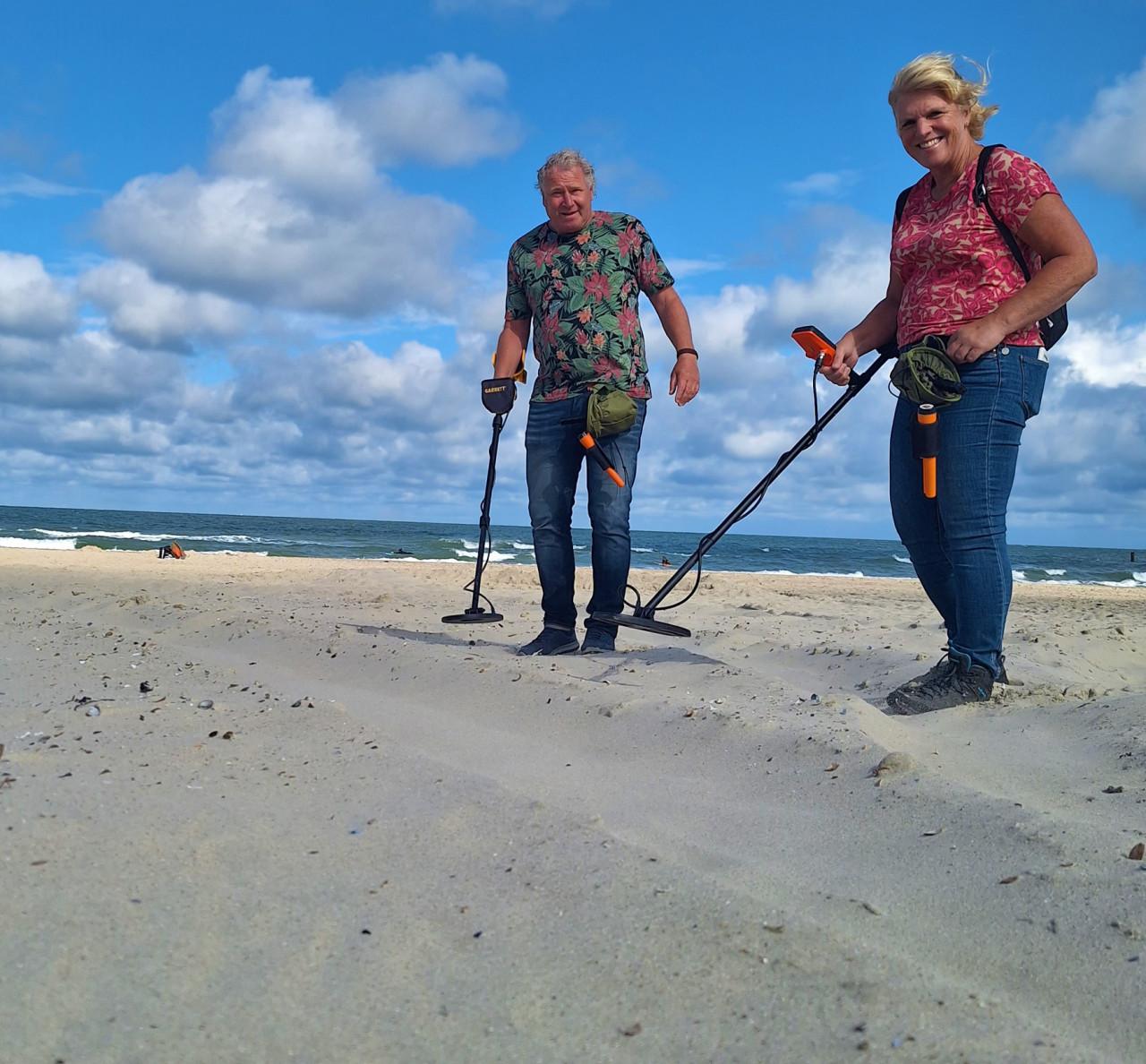 Metaaldetectie workshops op strandlocaties