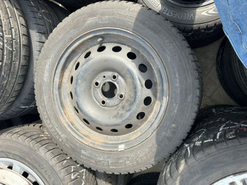 STALEN VELGEN MET MICHELIN ALPIN BANDEN
