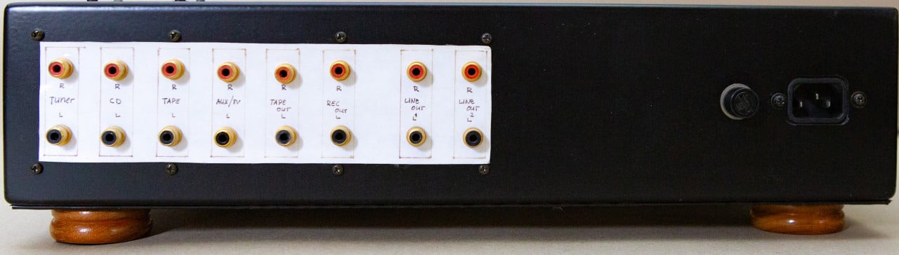 Buizen versterker stereo