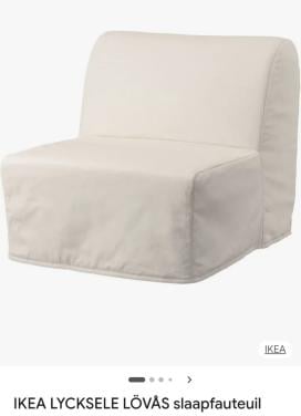 IKEA LYCKSELE LÖVÅS slaapfauteuil