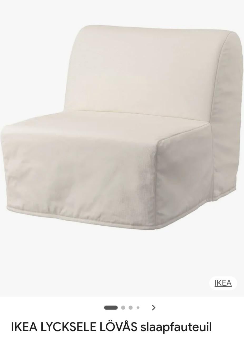 IKEA LYCKSELE LÖVÅS slaapfauteuil