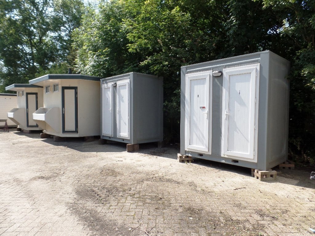 Sanitairunits, toiletgebouwen, sanitairgebouwen, toiletunits te koop