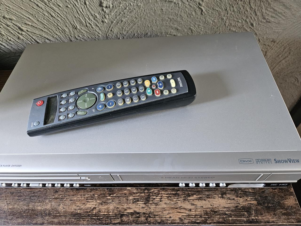 Philips DVP3350V DVD/Vhs Speler met Afstandsbediening