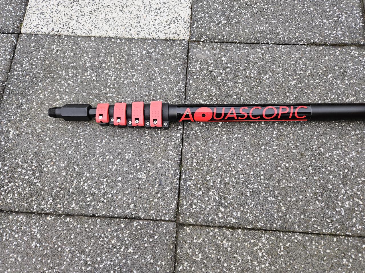 Professionele Telescoopsteel  5 vakken tot 7,2mtr + set