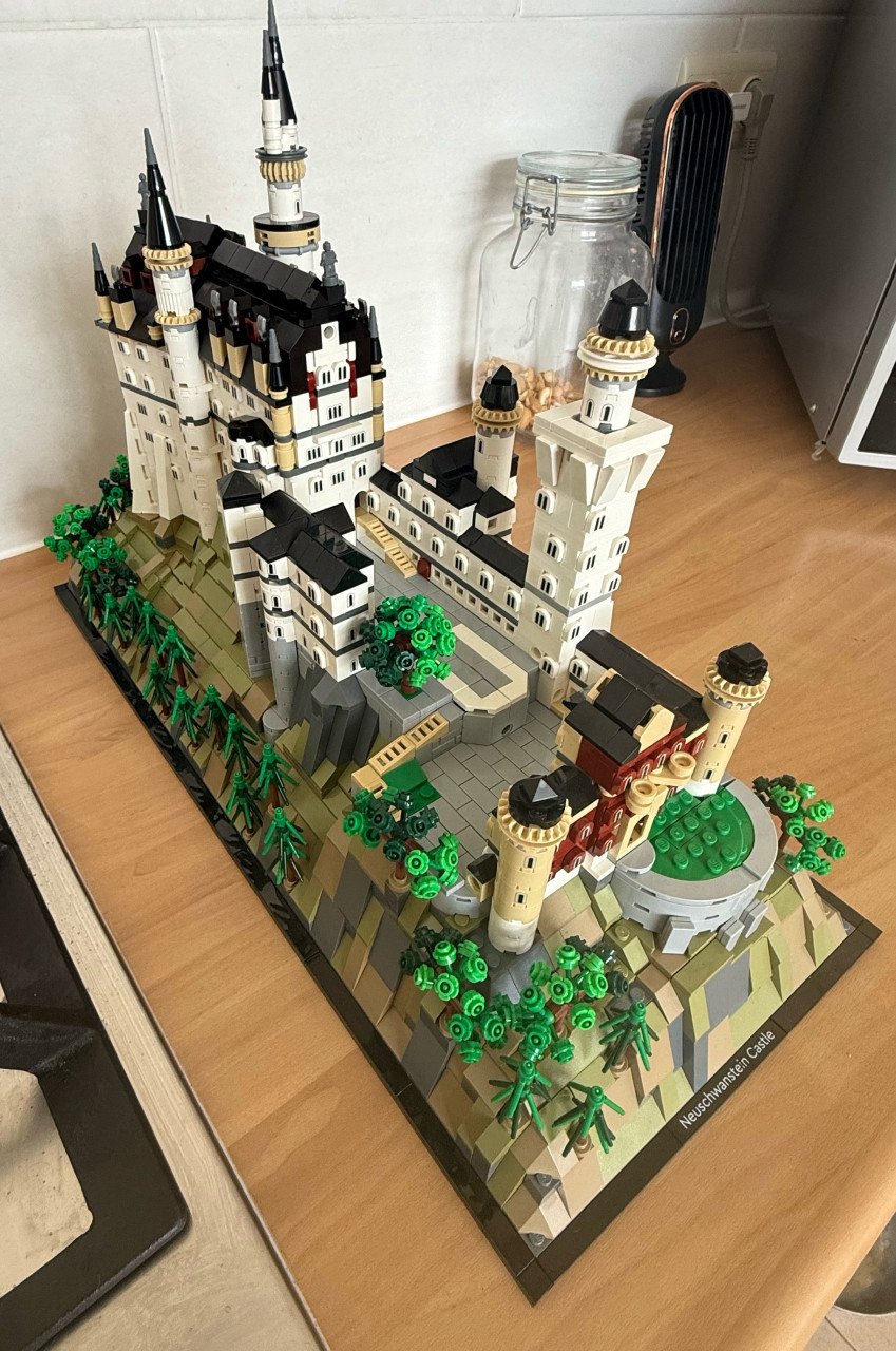Lego kasteel Neuschwanstein