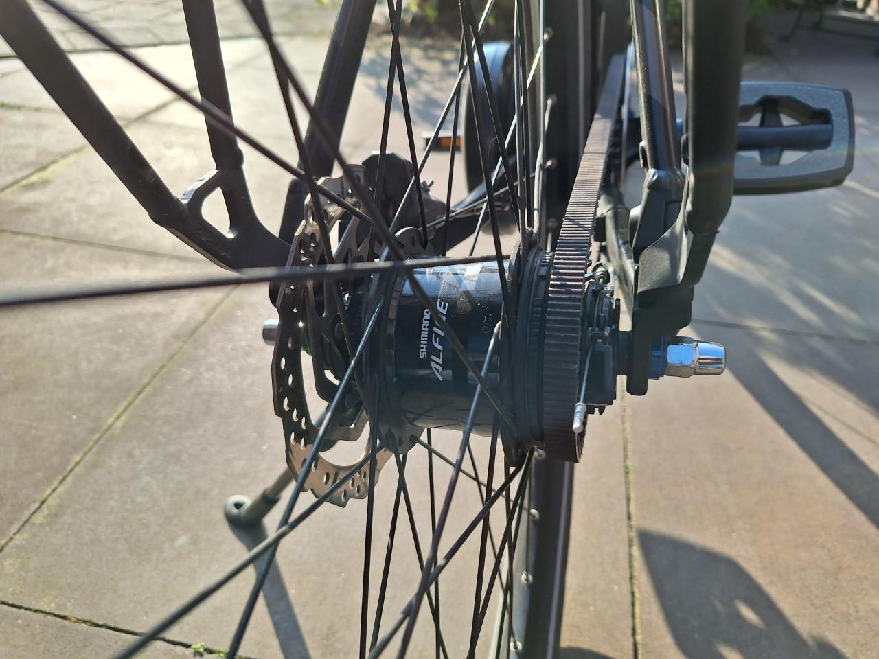 Fiets met Pendix aandrijving