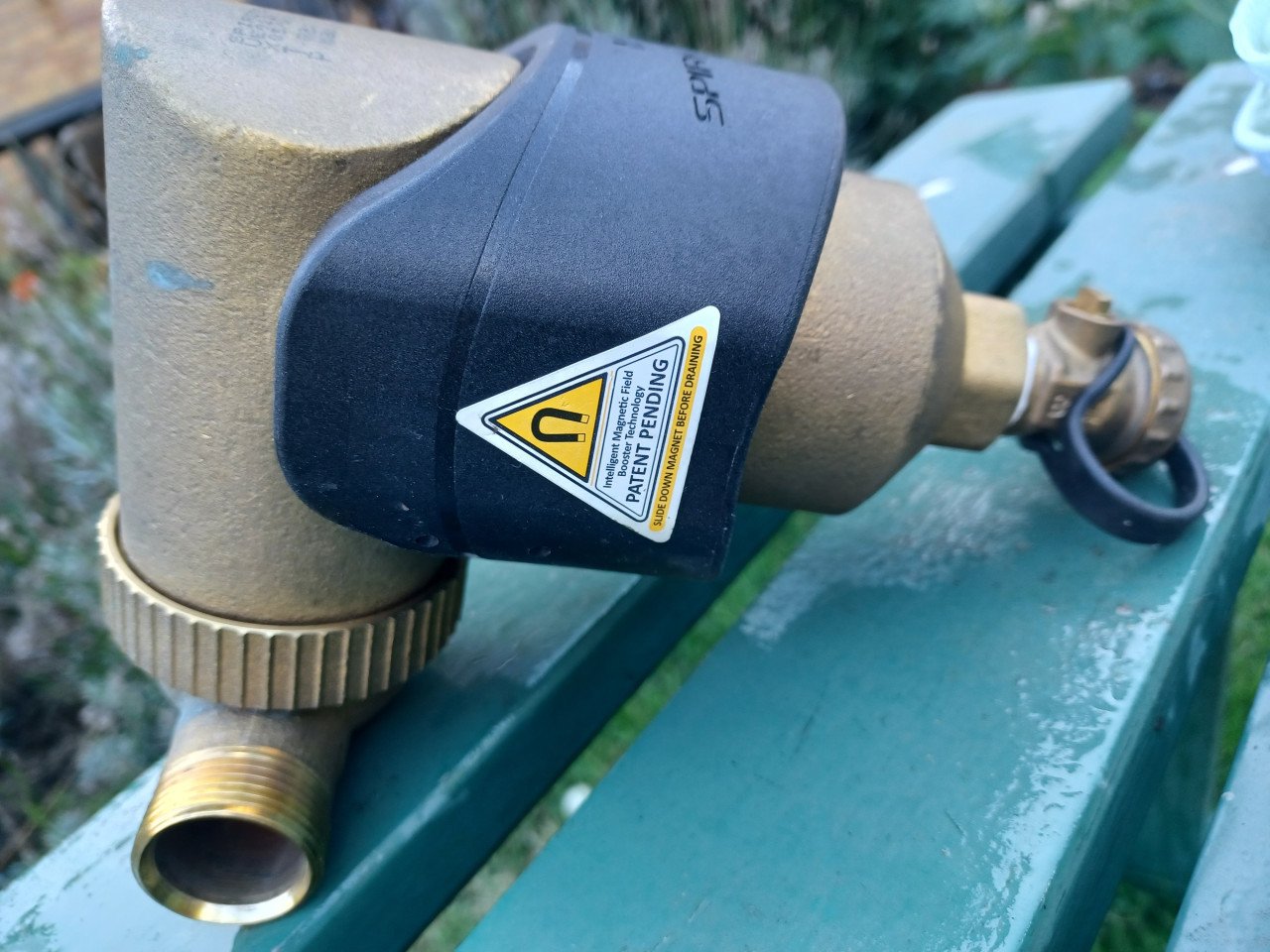 Ontluchter/vuilafscheider van Spirotech