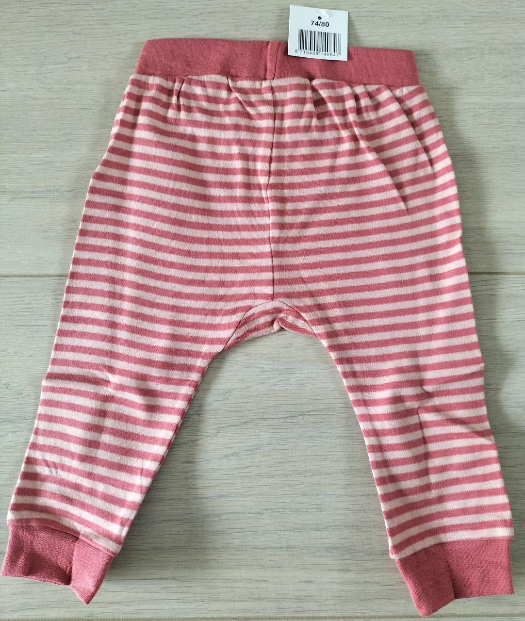Disney broekje Winnie the Pooh roze gestreept maat 74/80