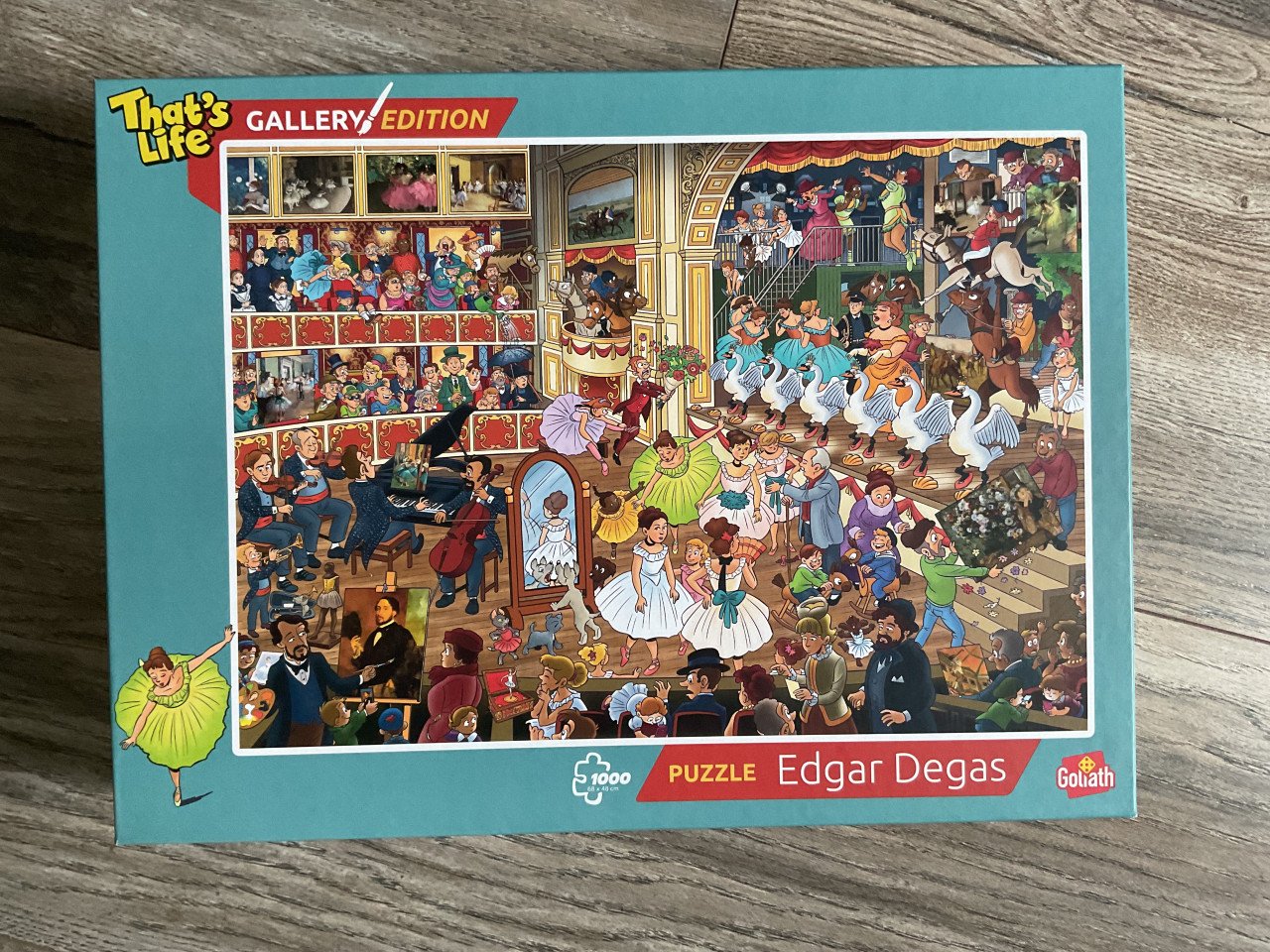 Legpuzzels met een knipoog naar beroemde schilders