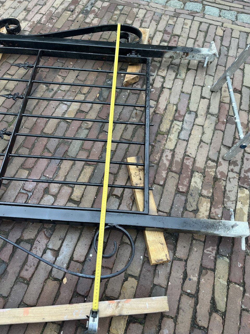 Zware kwaliteit tuinpoortje (gegalvaniseerd)