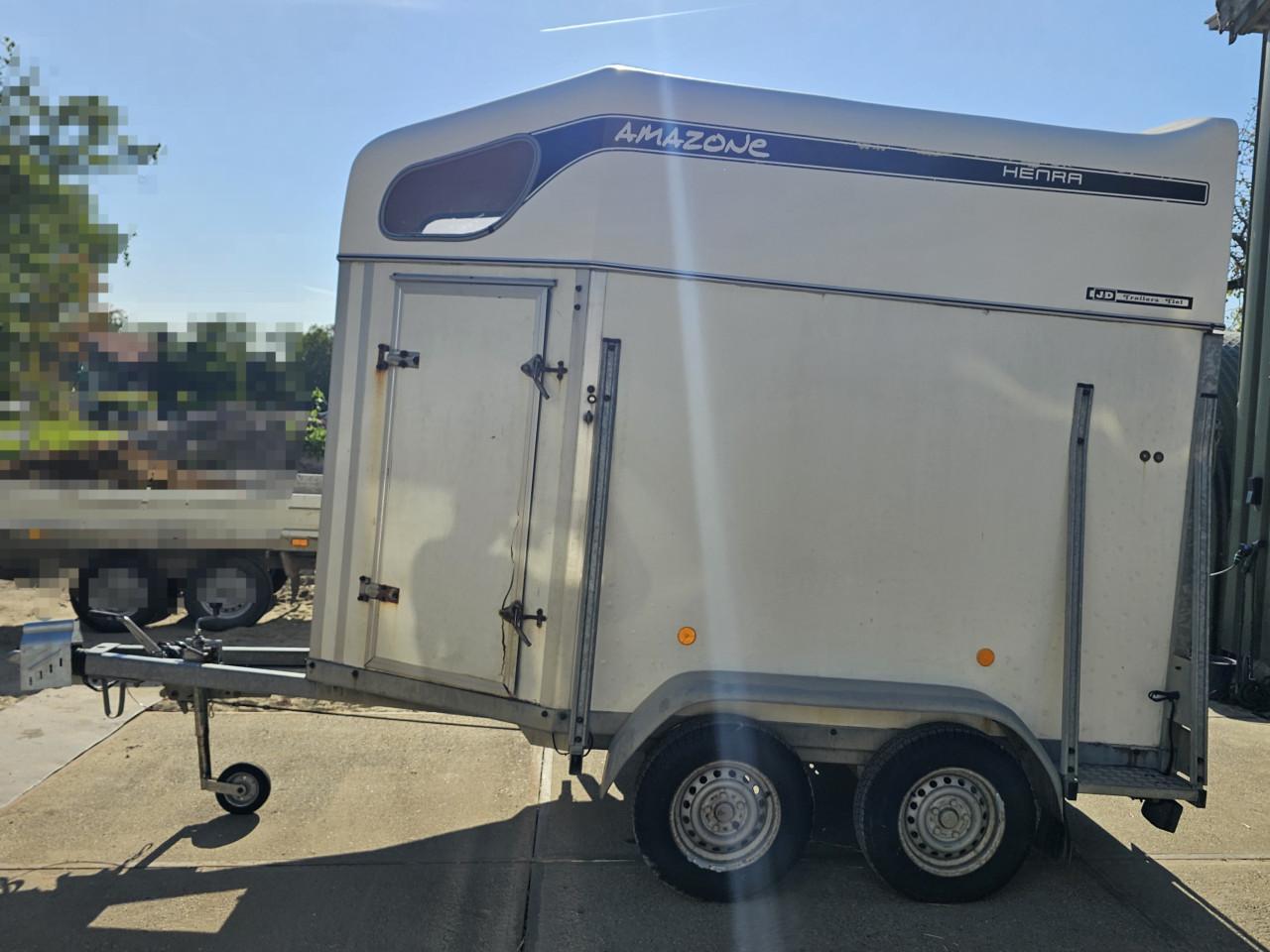 2 paards trailer