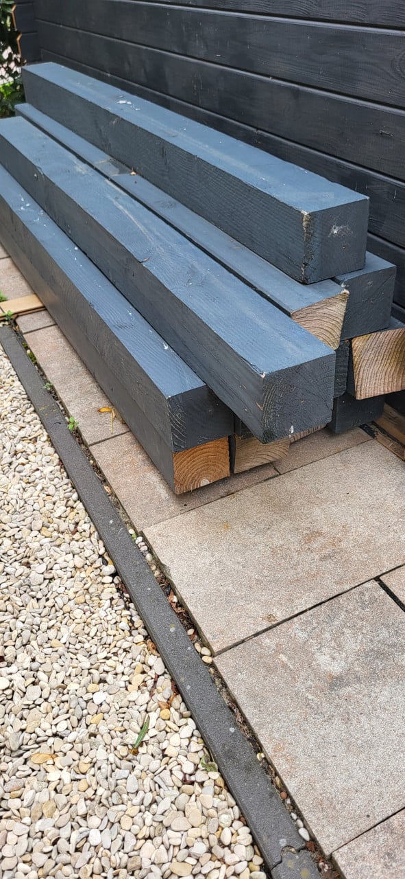 Houten palen